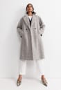 Chloe Wool Blend Boucle Coat