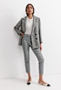 Evie Houndstooth Ponte Pant