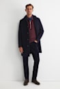 Micah Wool Blend Coat