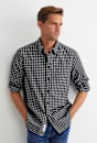William Long Sleeve Print Shirt