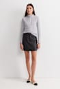 SC Zip Funnel Neck Top