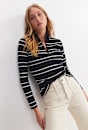 Lucy Zip Funnel Neck Top