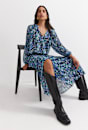 Nilsa Print Midi Skirt