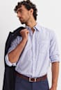 Oxford Stripe Long Sleeve Shirt