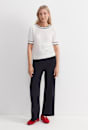 Elka Cable Short Sleeve Knit