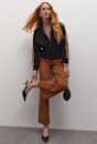 Hazel Panelled Wide Leg Pant