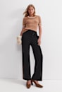 Elka Cable Short Sleeve Knit