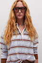 Jane Cropped Rugby Shirt