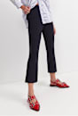 Polly Ponte Crop Flare