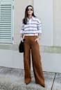 Hazel Panelled Wide Leg Pant