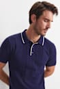 Luka Short Sleeve Knit Polo