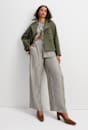 Solene Yarn-Dyed Pleat Pant