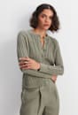 Elka Pointelle Cardigan