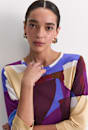 Cora 3/4 Sleeve Mercerised Tee