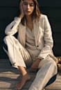 Freya Side Stripe Linen Pant