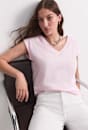 Blair Cotton V-Neck Tee
