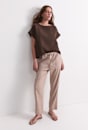 Rosa Tapered Linen Pant