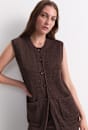 Josie Tape Yarn Vest