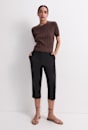 Elka Pointelle Crew Knit