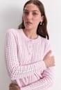 Elka Pointelle Cardigan