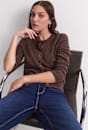 Elka Pointelle Cardigan