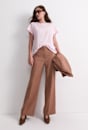 Tonia Foil Linen Tee