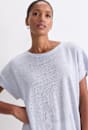 Tonia Crew Neck Linen Tee