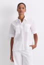 Short Sleeve Lily Voile Shirt