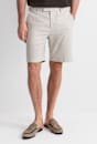 Jeffrey Linen Blend Short
