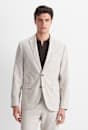 Jeffrey Linen Blend Suit Jacket