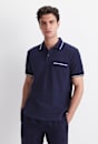 Toby Cotton Texture Polo