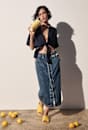 Allegra Denim Midi Skirt