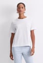 Mercerised Cotton Short Sleeve Tee