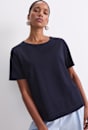 Mercerised Cotton Short Sleeve Tee