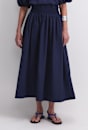 Nila Cotton Midi Skirt