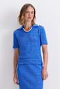 Josie Tape Yarn Knit Polo