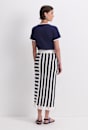 Avoca Fringe Knit Midi Skirt