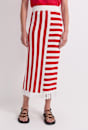 Avoca Fringe Knit Midi Skirt