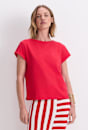 Alexa Slub Cotton Tee