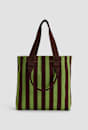 Stripe Large Shopper