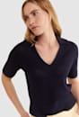 Josie Tape Yarn Polo
