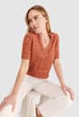 Josie Tape Yarn Polo