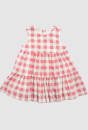 Cora Check Tiered Baby Dress