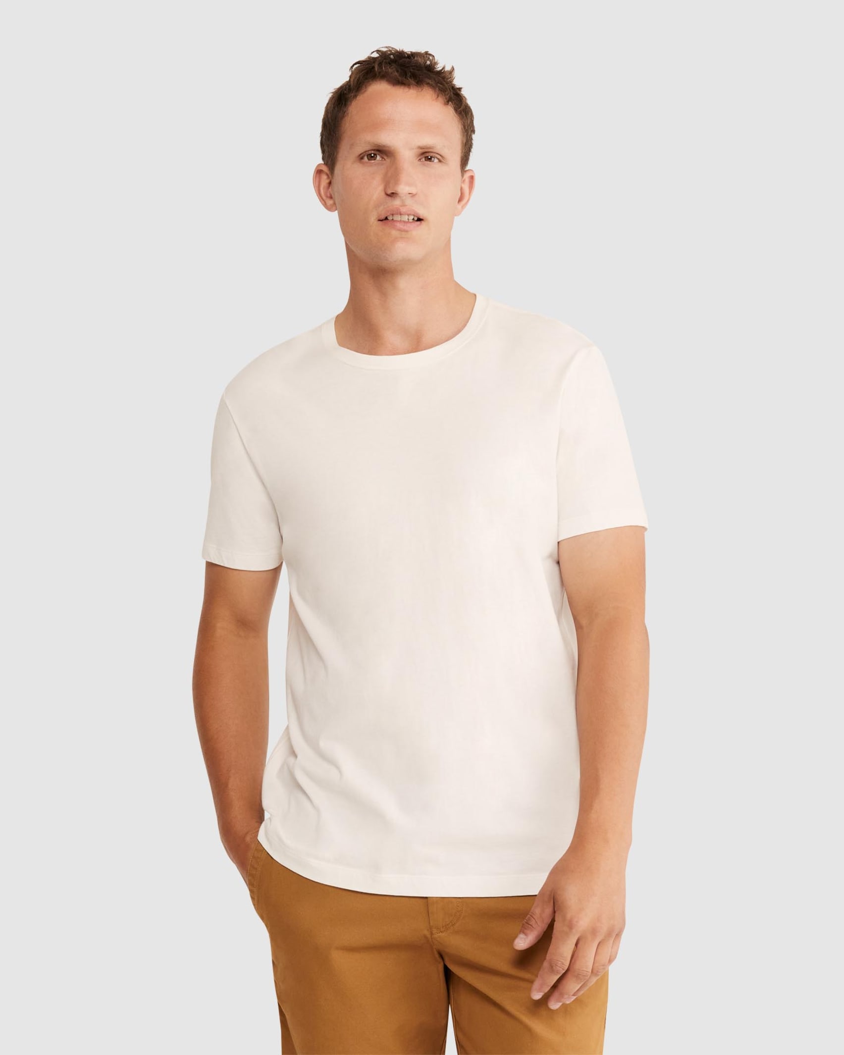 Supersoft Tee in WHITE