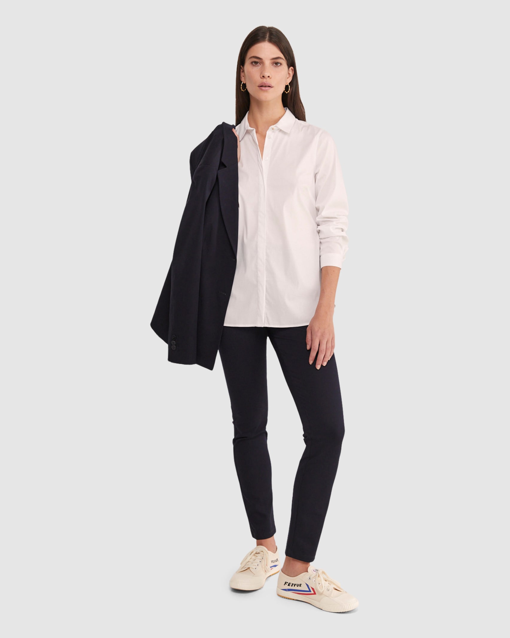 Georgina Shirt in WHITE
