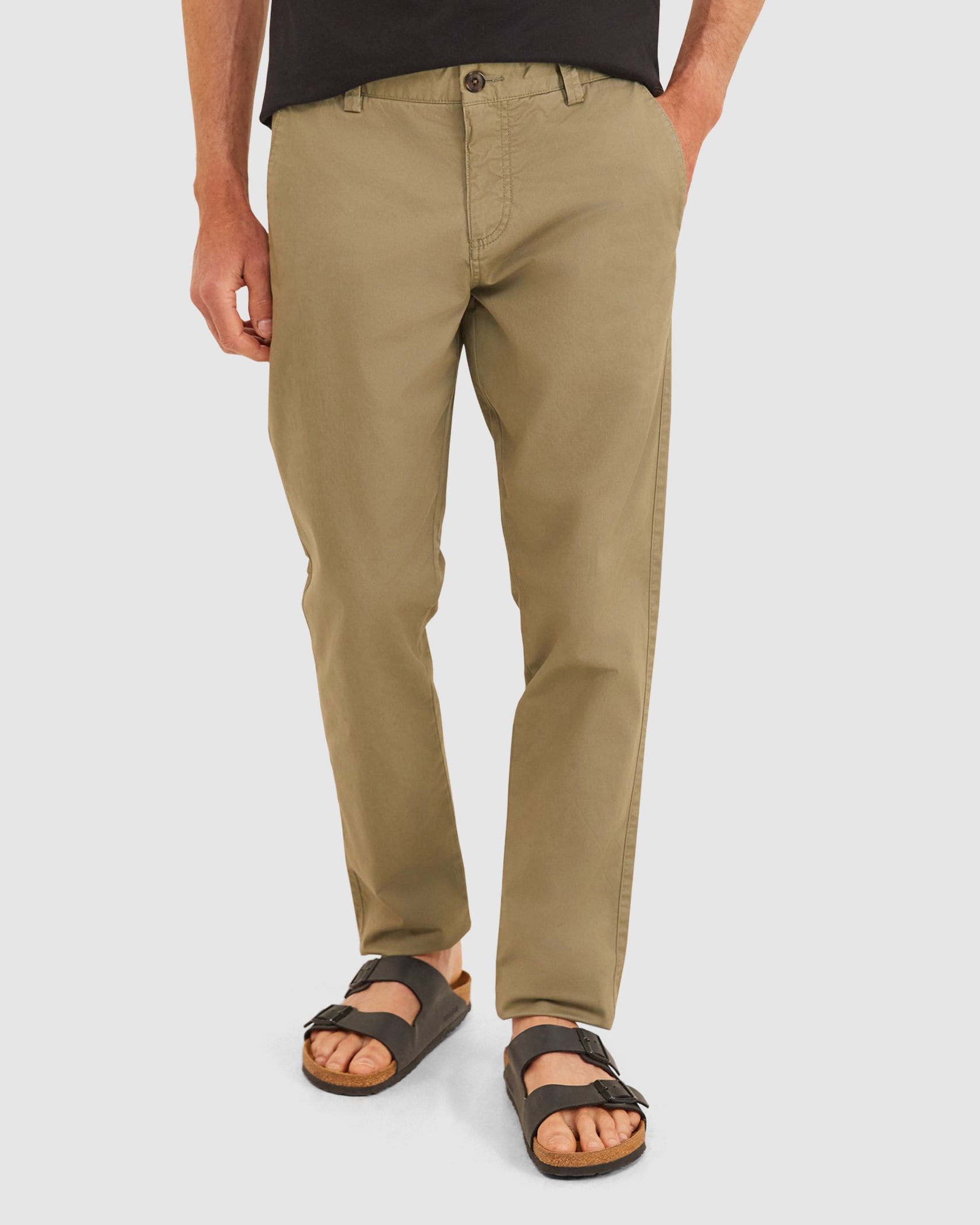 Smith Chino Tapered in OLIVE