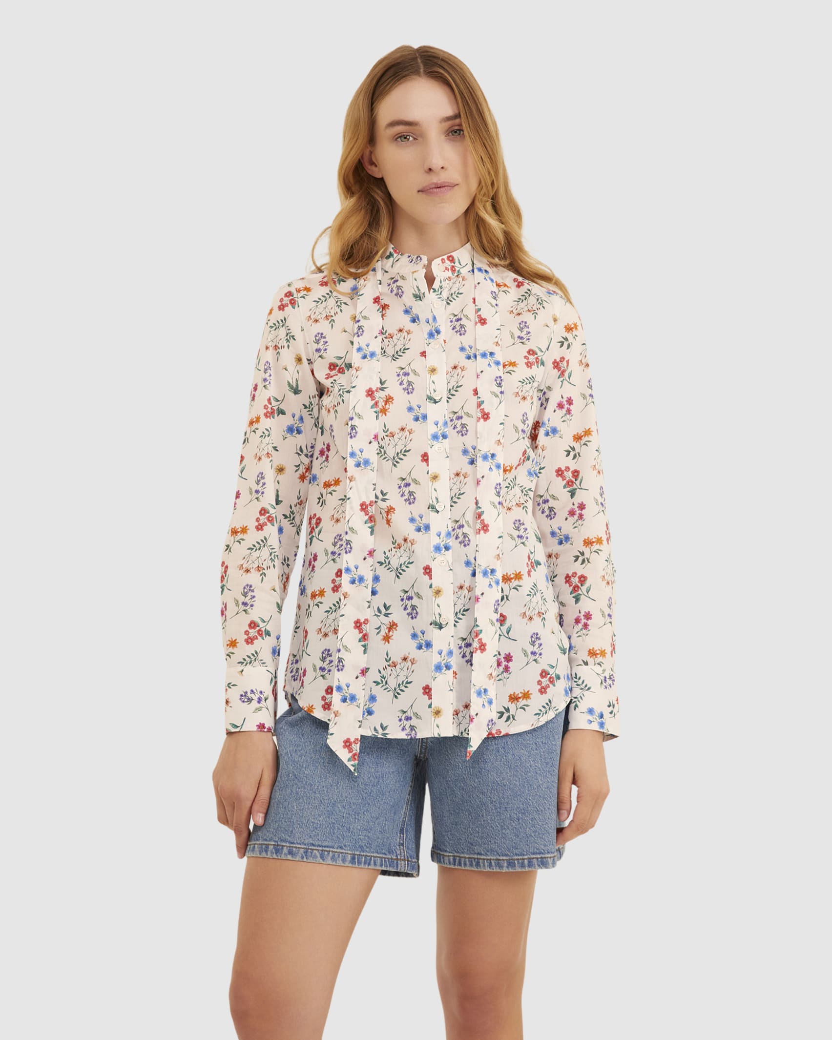 Annaliese Liberty Shirt in MULTI
