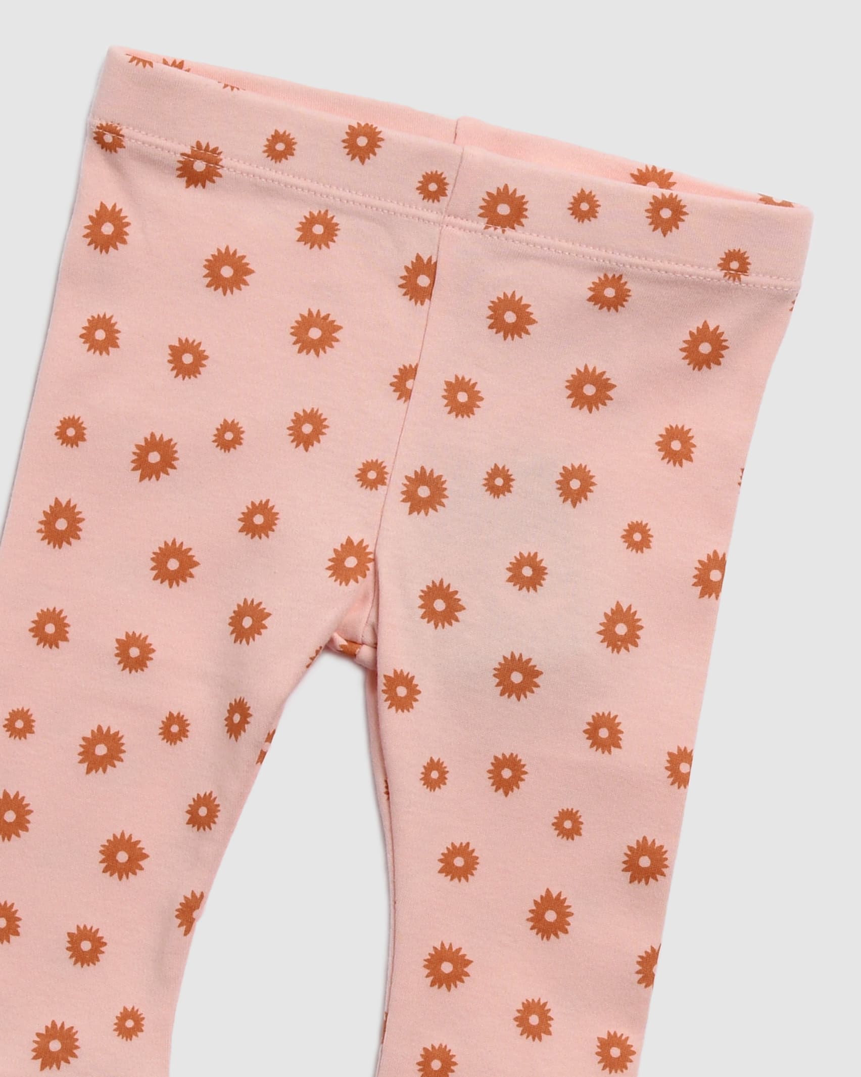 Cleo Cotton Legging in PINK/BROWN