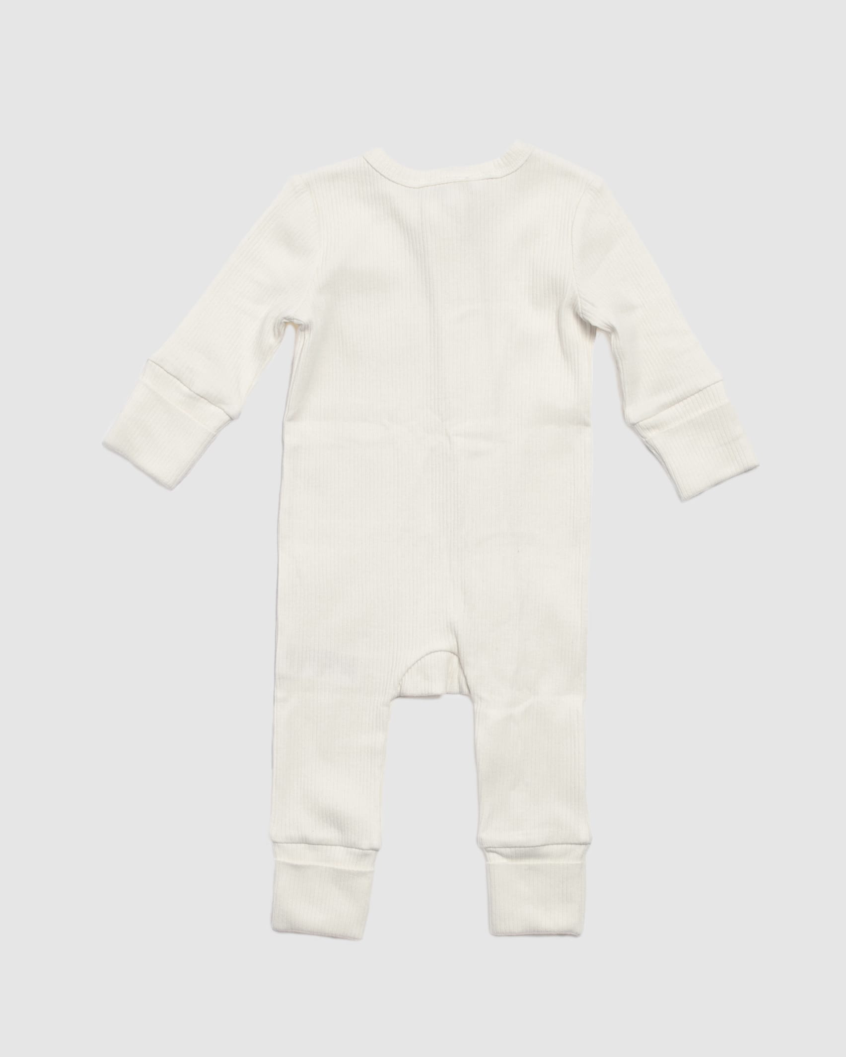 Ruby Rib Coverall in IVORY