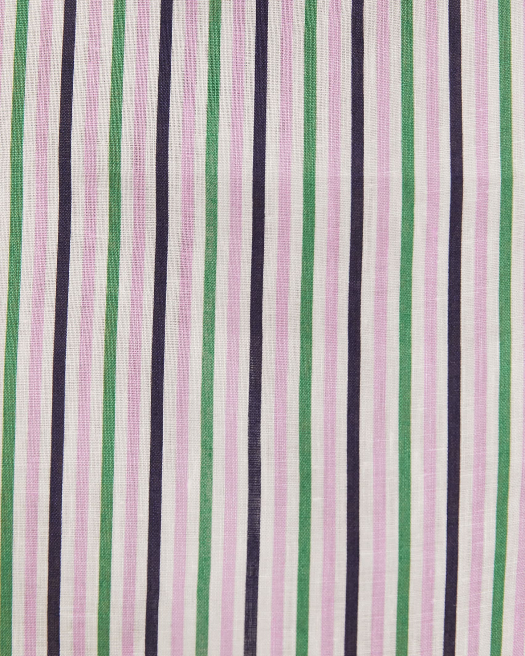 Lexi Stripe Linen Dress in PINK MULTI